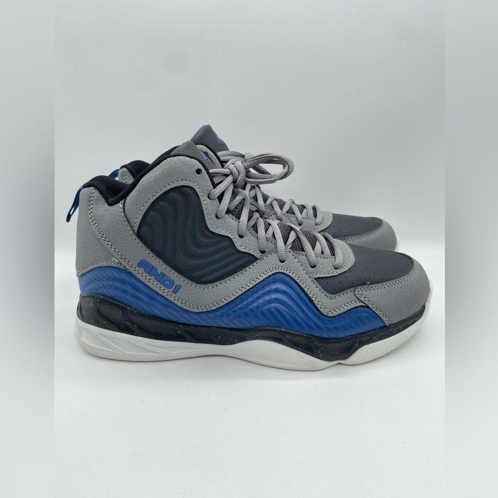 AND1 Maverick Basketball High-Top Sneakers, Size 9.5, Like New